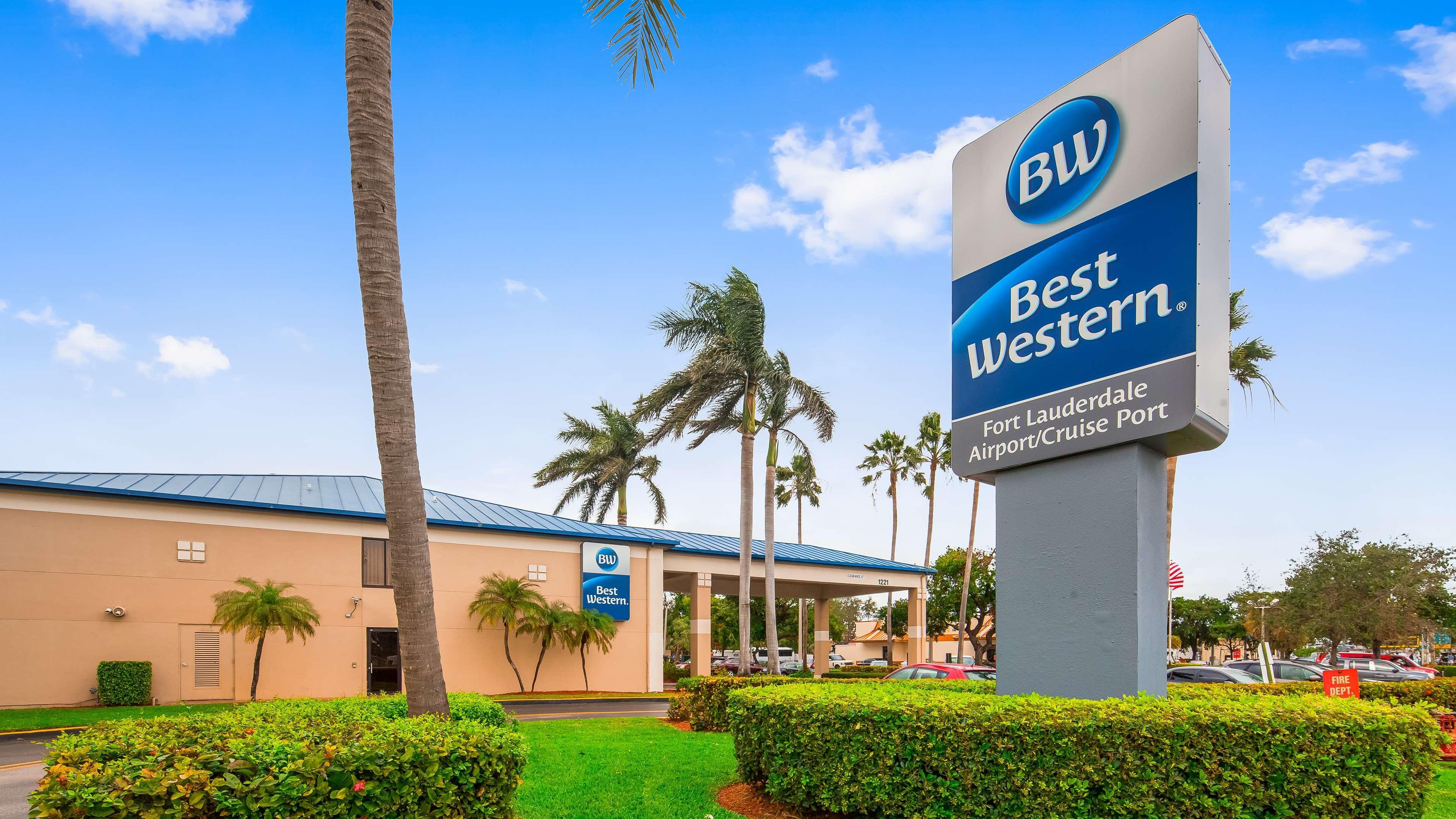 Best Western Fort Lauderdale Airport Cruise Port Exterior foto